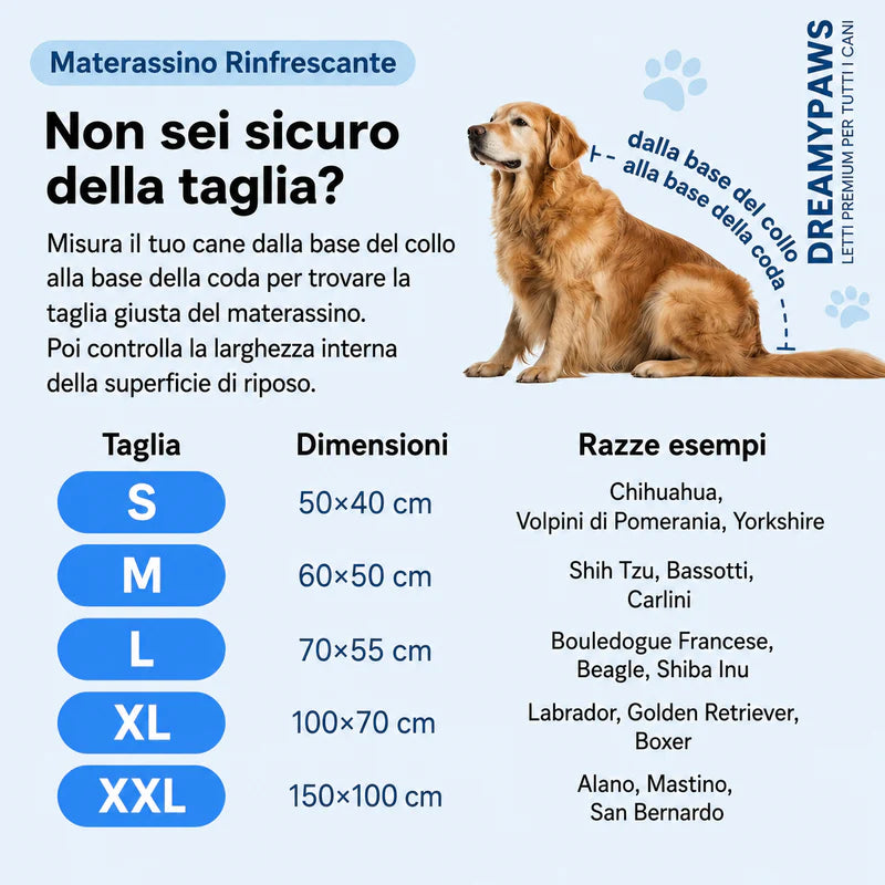Tappetino Rinfrescante Cani Estate